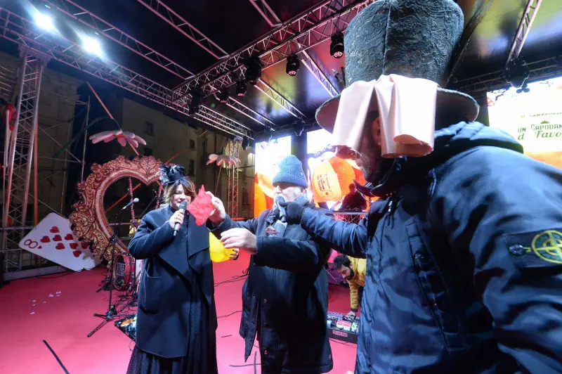 La festa di Capodanno in piazza Loggia