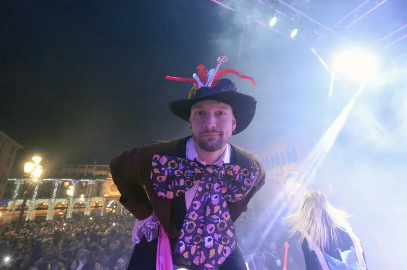 La festa di Capodanno in piazza Loggia