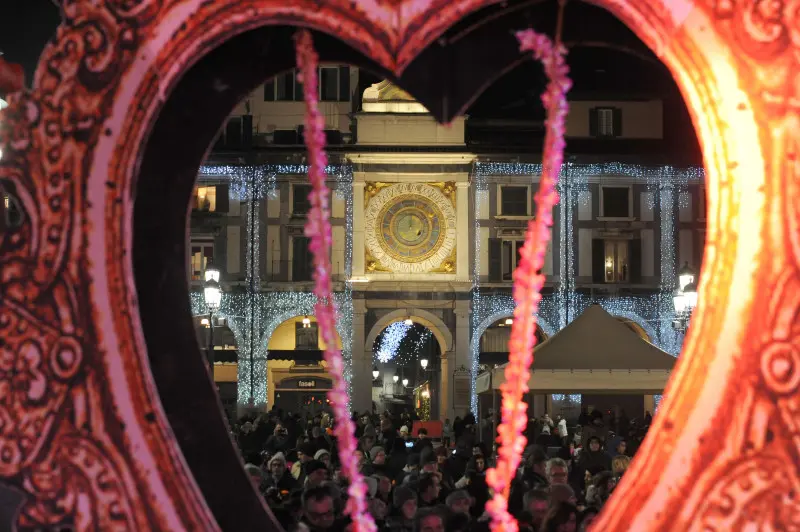 La festa di Capodanno in piazza Loggia