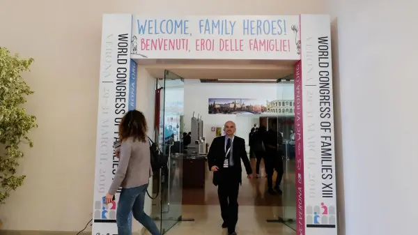 Alcune immagini dal congresso mondiale delle Famiglie