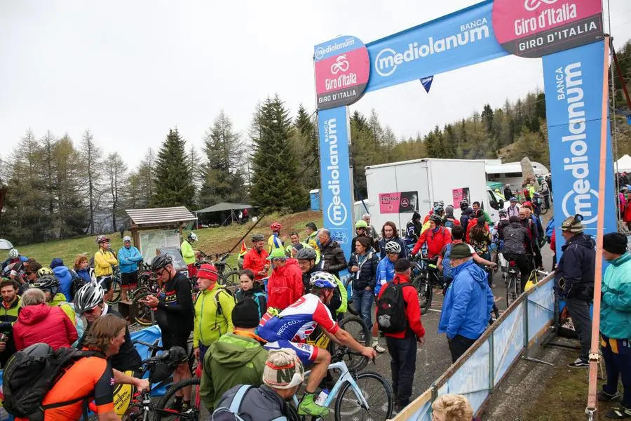 Giro d'Italia 2019: il passaggio al passo Mortirolo