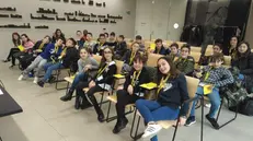 La quinta A della scuola primaria di Borgosatollo al GdB