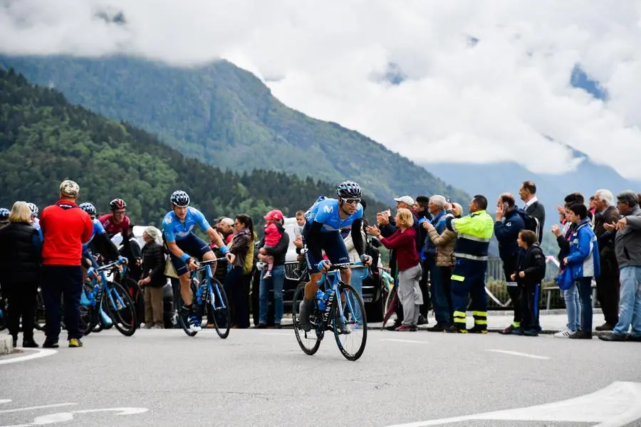 Giro d'Italia: il passaggio a Cevo