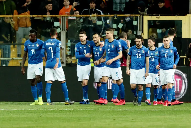 Italia-Liechtenstein 6-0, avanti verso Euro 2020 - Foto Ansa © www.giornaledibrescia.it