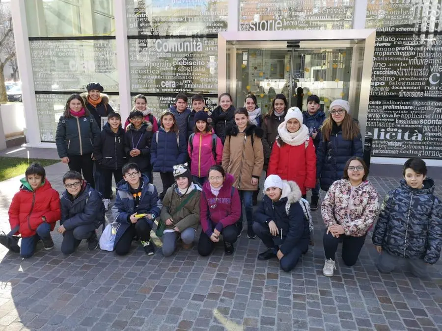 Classe 5B scuola primaria "Don Milani" di Borgosatollo