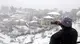 La neve a Dharamsala, in India