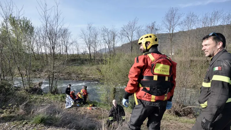 Cadavere ritrovato nel fiume Mella