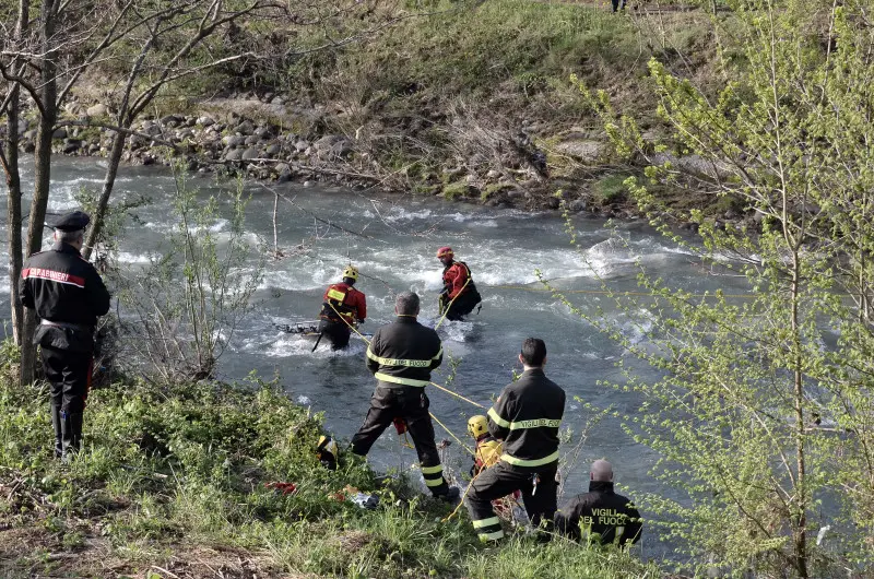 Cadavere ritrovato nel fiume Mella