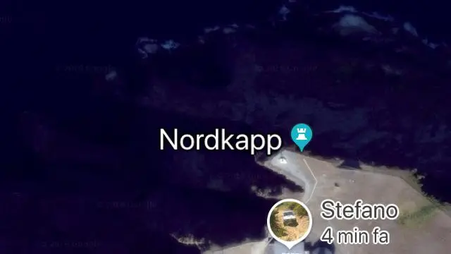 Google mapp segnala l''arrivo di Stefano a Nordkapp © www.giornaledibrescia.it