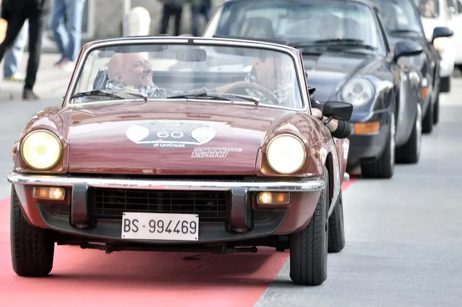 500 Miglia Touring, l'arrivo in città