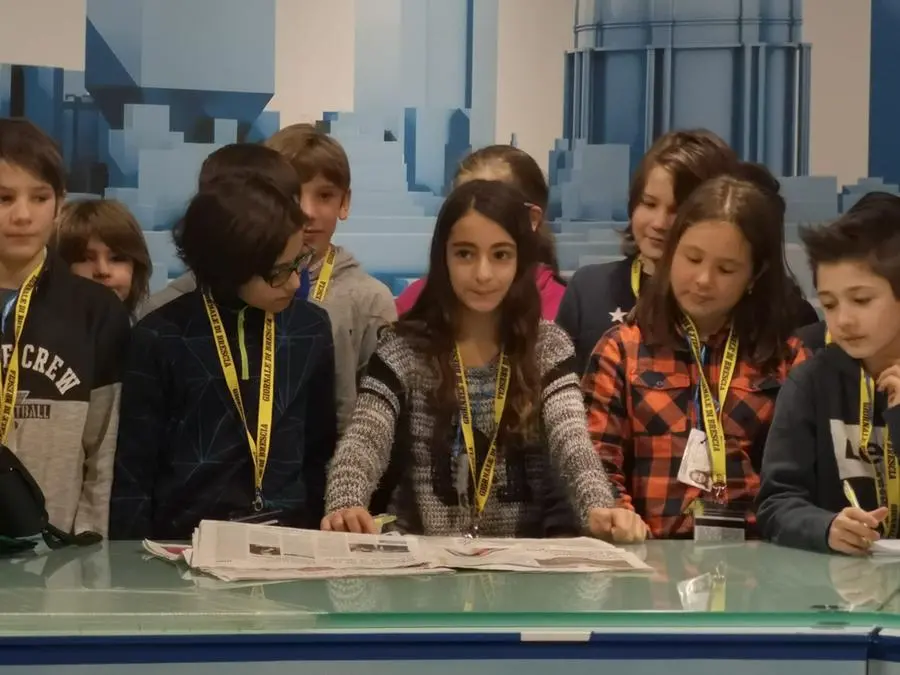 La quinta C della primaria di Toscolano al GdB