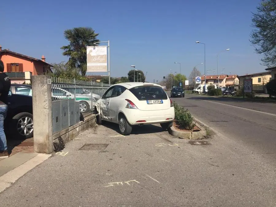 L'auto e il luogo dell'incidente