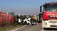 I mezzi coinvolti nell'incidente