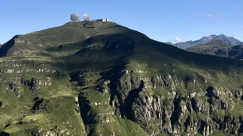 Veduta panoramica. Il Dosso dei Galli ripreso dal Dasdana