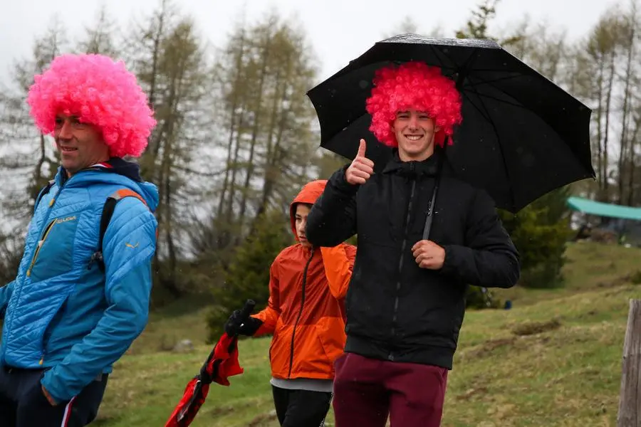 Giro d'Italia 2019: il passaggio al passo Mortirolo