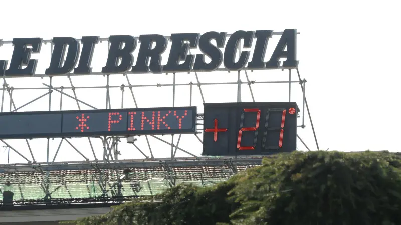 Temperature a Brescia