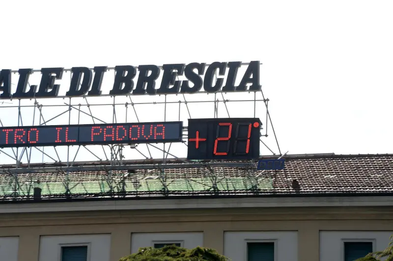 Temperature a Brescia