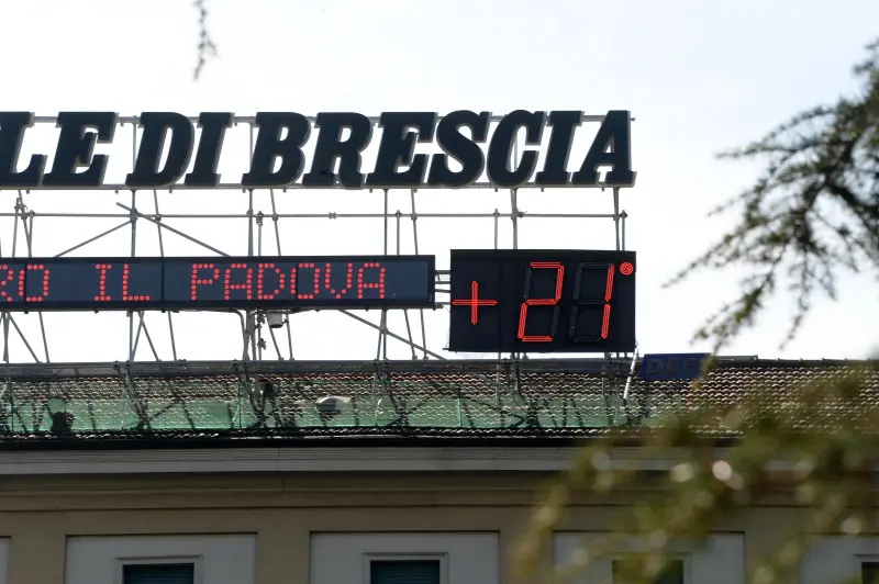 Temperature a Brescia