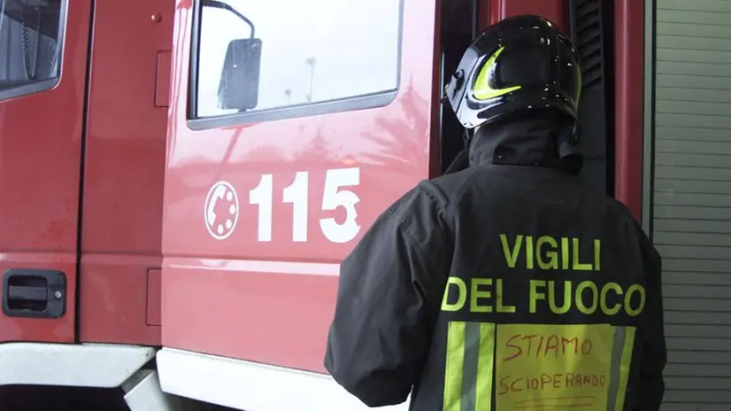 Vigili del fuoco, foto d'archivio - © www.giornaledibrescia.it