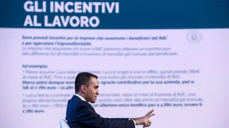 Luigi Di Maio - Foto Ansa/Angelo Carconi