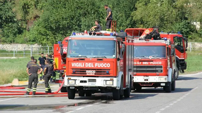 Valcamonica, task force contro i roghi con uomini e telecamere © www.giornaledibrescia.it