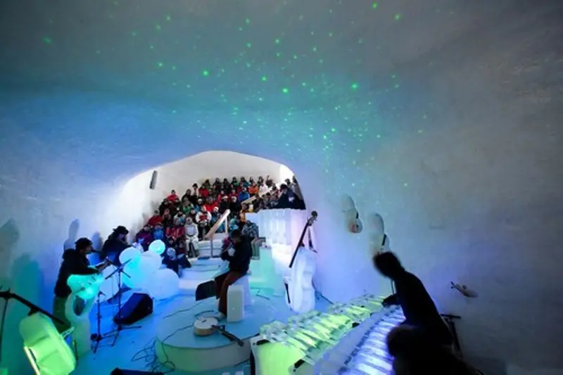 L'Ice Dome in Presena