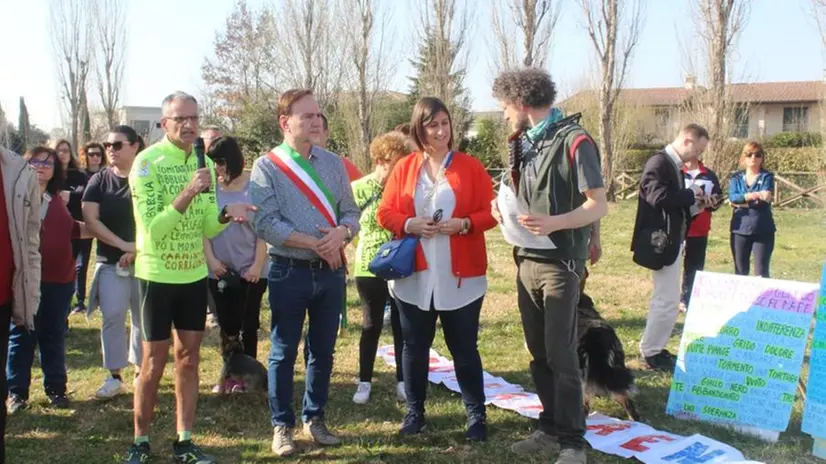 La commemorazione delle vittime della legionella