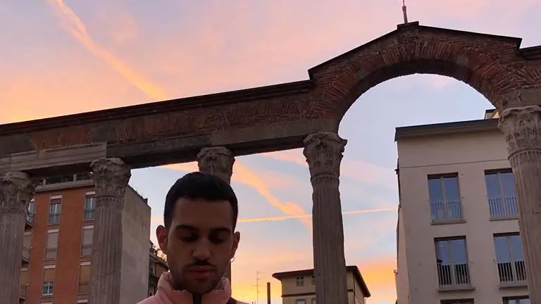 Alcune immagini di Mahmood