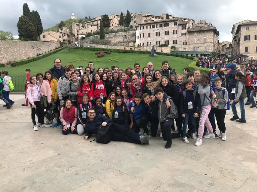 Ad Assisi i pellegrini bresciani