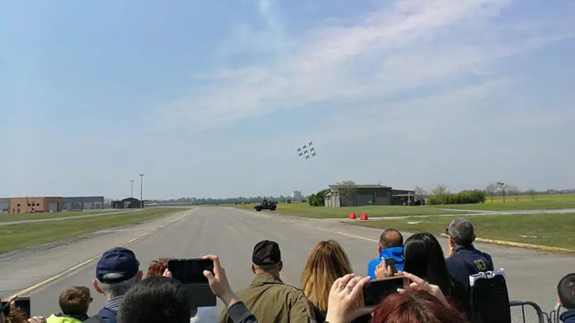 Frecce Tricolori a Ghedi