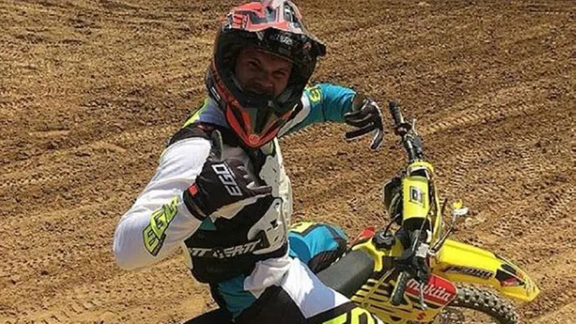 Maikol Signani, 28enne di Leno, morto dopo un incidente di motocross - Foto tratta da Instagram © www.giornaledibrescia.it
