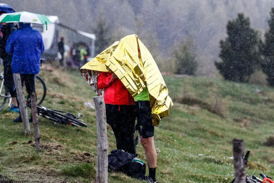 Giro d'Italia 2019: il passaggio al passo Mortirolo