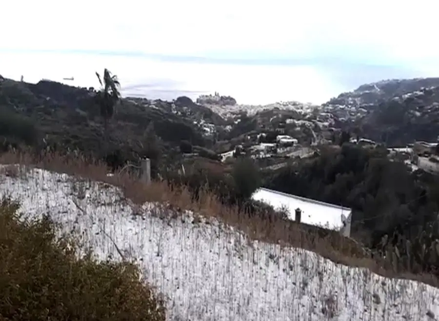 Neve in Sicilia