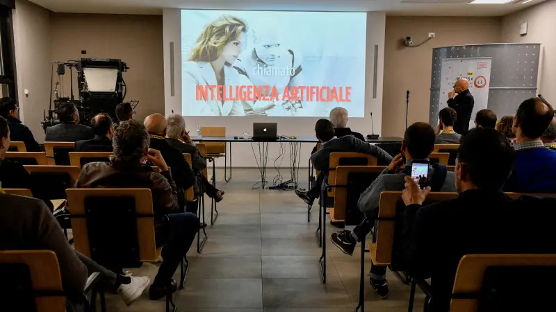 Intelligenza artificiale in sala Libretti con Becom