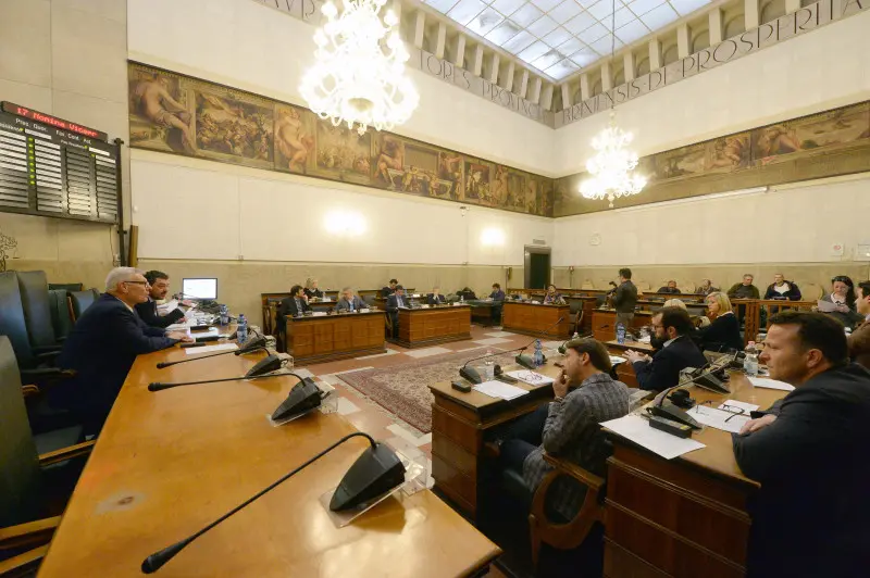 Consiglio provinciale, prima seduta