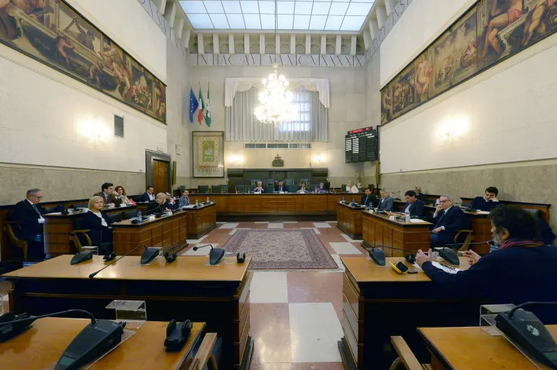 Consiglio provinciale, prima seduta