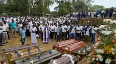 A Negombo una messa per le vittime degli attentati - Foto Ansa © www.giornaledibrescia.it
