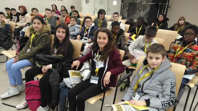 Studenti in visita al Gdb