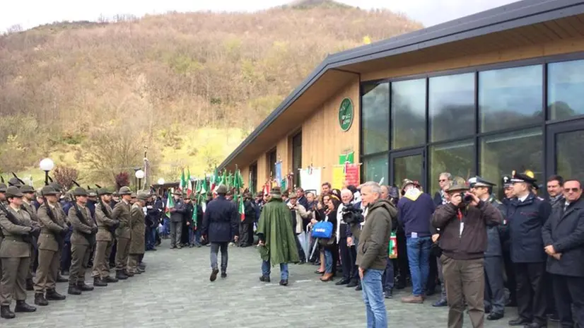 L'Ana inaugura una sala polifunzionale ad Arquata