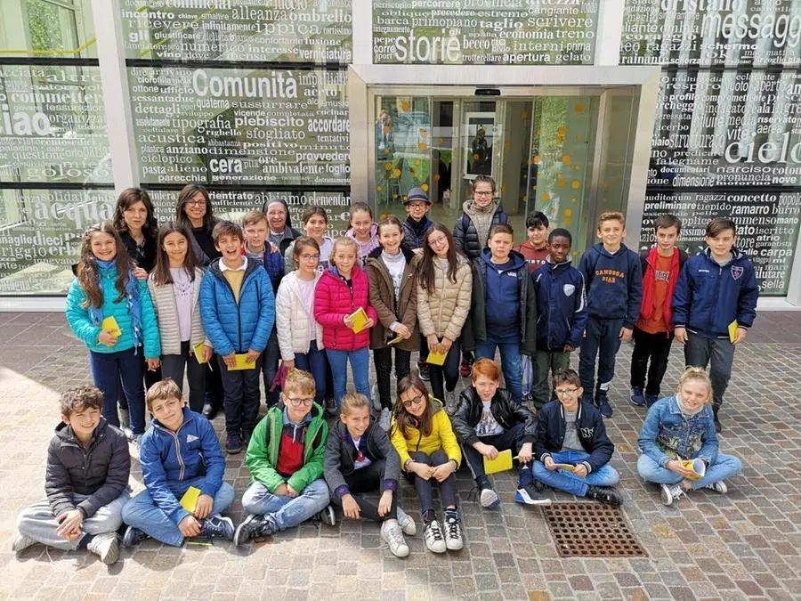 La Quinta A e B dell'Istituto Canossiano al GdB