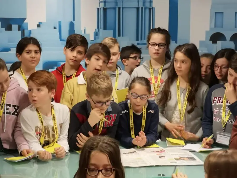 La Quinta A e B dell'Istituto Canossiano al GdB