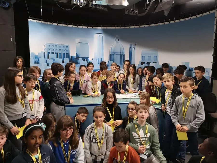 La Quinta A e B dell'Istituto Canossiano al GdB