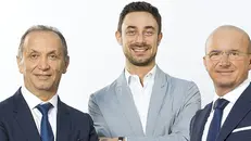 Da sinistra Giuseppe, Andrea e Domenico Battagliola - Foto © www.giornaledibrescia.it