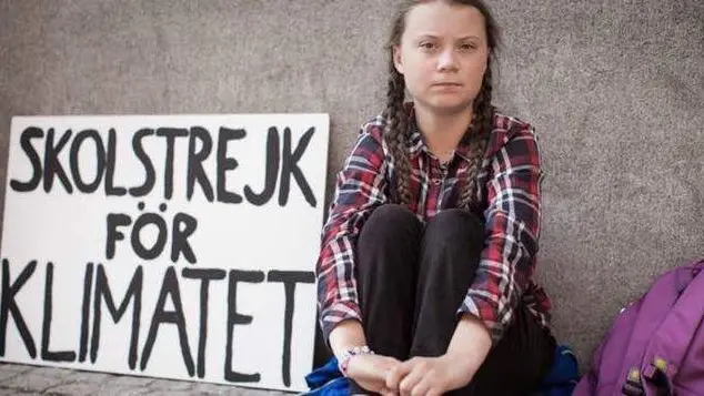 Greta Thunberg - Foto © www.giornaledibrescia.it