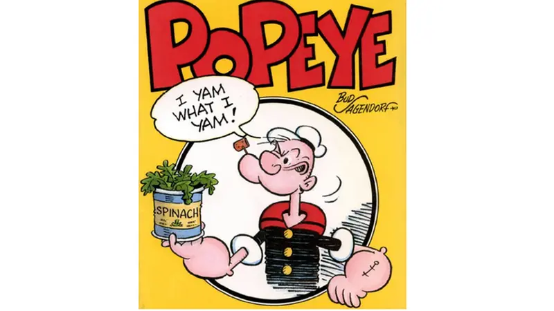 Un fumetto di Popeye - Braccio di Ferro