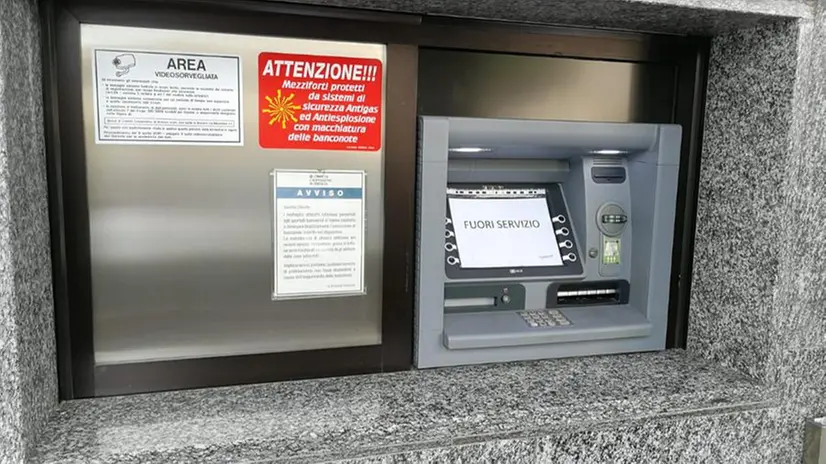 Pontoglio, a vuoto l'assalto al bancomat