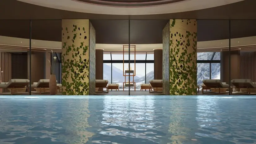 Alcune immagini del Lefay sulle Dolomiti