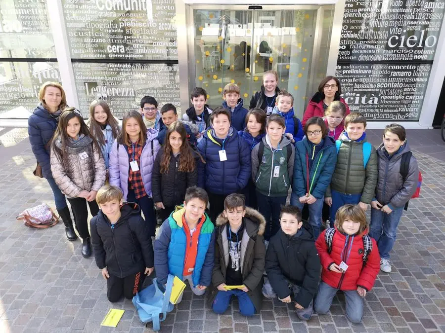 La quinta C della primaria di Toscolano al GdB