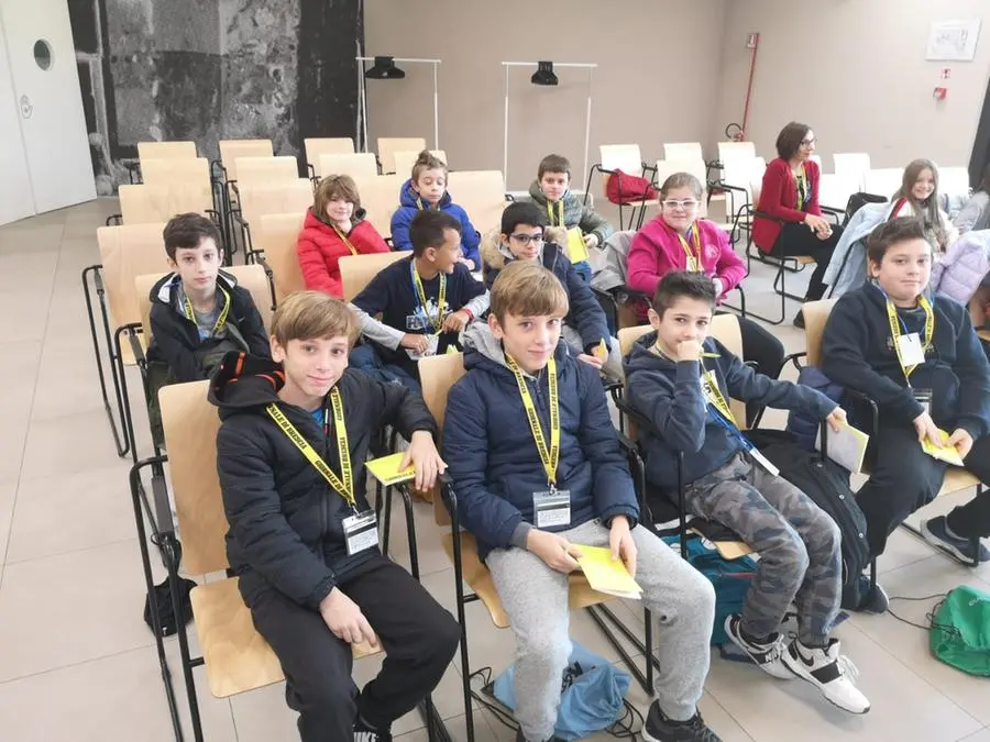 La quinta C della primaria di Toscolano al GdB