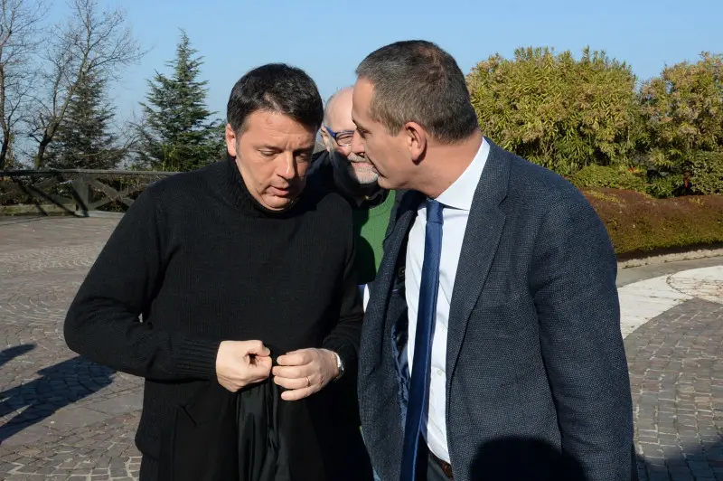 Matteo Renzi a Erbusco
